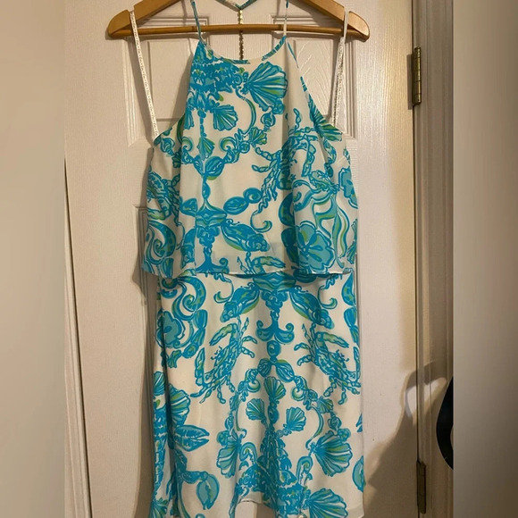 Lilly Pulitzer Dresses & Skirts - Lilly Pulitzer Silk Whistler Mini Dress